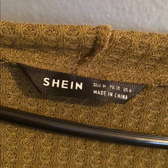 SHEIN long sleeve hooded shirt - Picture 2 of 6
